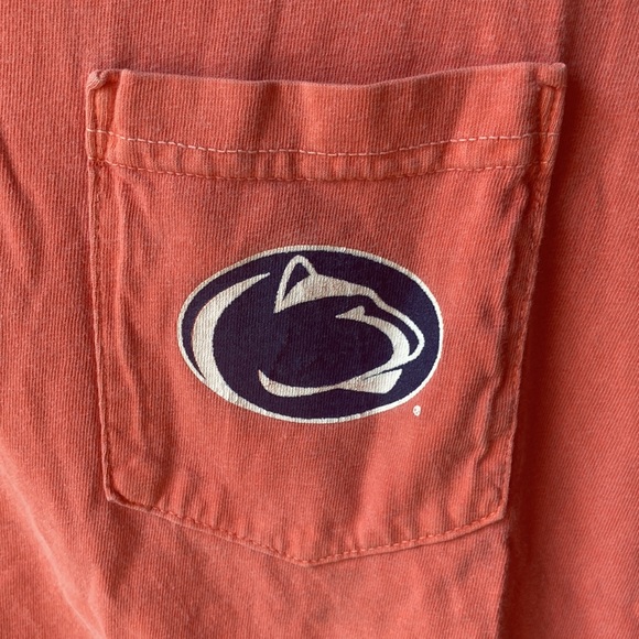 Comfort Colors Coral Penn State Long Sleeve - Picture 2 of 4